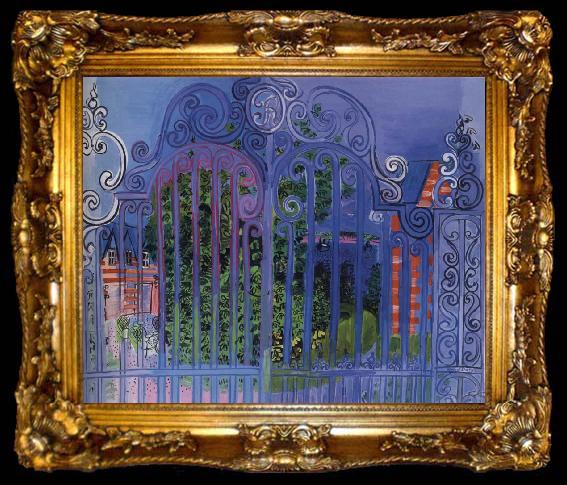 framed  Dufy Raoul La Grille, ta009-2